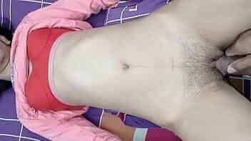 Desi couple first night hard sex with hindi audio  DESISLIMGIRL part 2 video