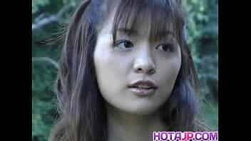 Hijiri Kayama gets doggy and cum on street video