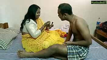 Hot bhabhi fuking whith naughty Desi Indian devar at home Hindi audio clearly video